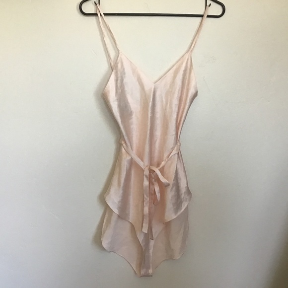 Lasoie Tops - Lasoie 100% Silk Bodysuit